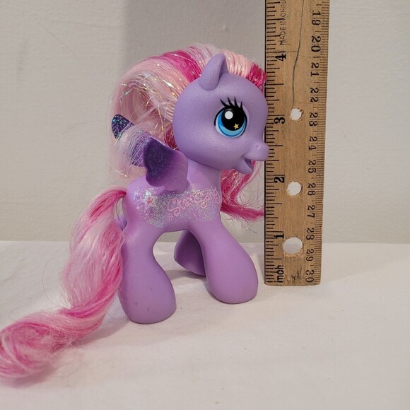 My Little Pony Purple Pegasus Songstar WInged Toy  4" Figure - Picture 12 of 12